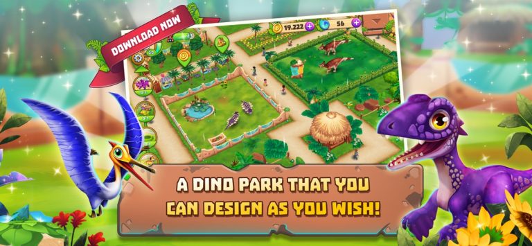 Dinosaur Park: Primeval Zoo для iOS — скриншот 1