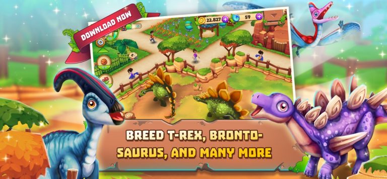 Dinosaur Park: Primeval Zoo для iOS — скриншот 2