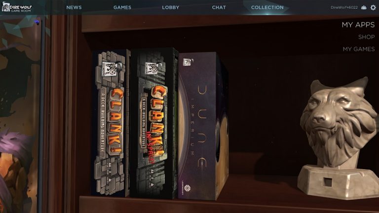 Dire Wolf Game Room для Android — скриншот 1