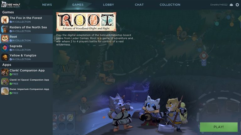 Dire Wolf Game Room для Android — скриншот 2