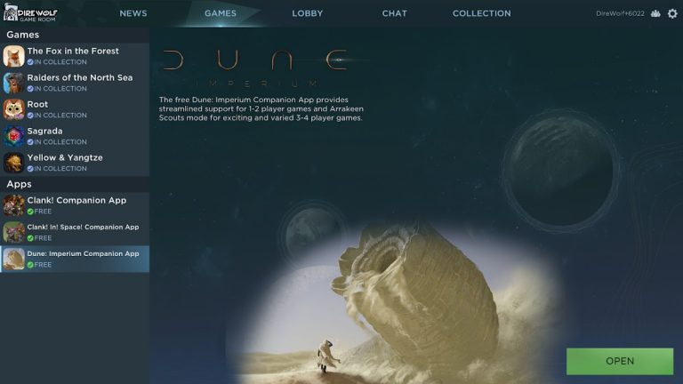 Dire Wolf Game Room для Android — скриншот 4