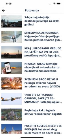 Direktno для iOS — скриншот 3