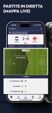 DirettaGoal для iOS — скриншот 1