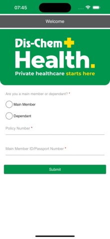 Dis-Chem Health для iOS — скриншот 1
