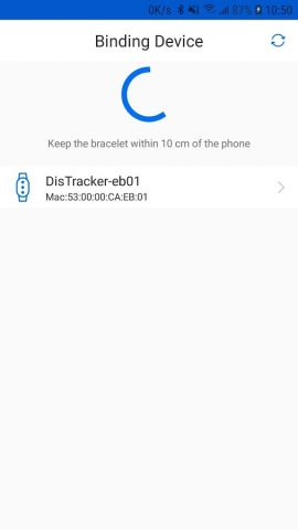 Dis Tracker для Android — скриншот 3