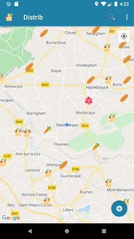 Distrib для Android — скриншот 1