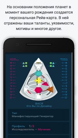 Дизайн Человека | Human Design для Android — скриншот 2