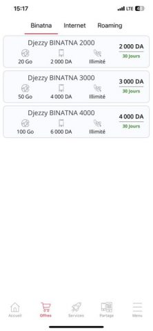 Djezzy для iOS — скриншот 2