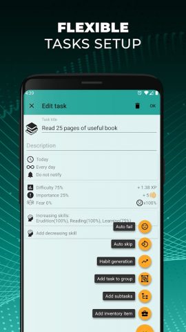 Do It Now: RPG To Do List для Android — скриншот 5