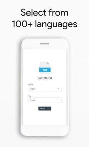 DocTranslator для Android — скриншот 2