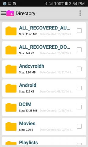 Document Recovery для Android — скриншот 5
