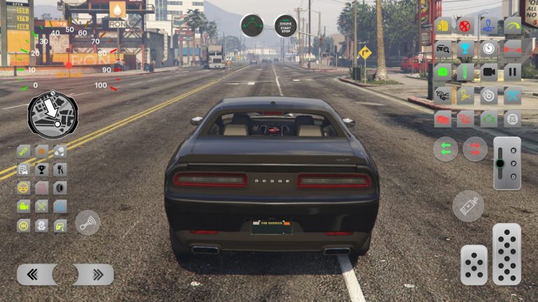 Dodge Demon Hellcat Simulator для Android — скриншот 2