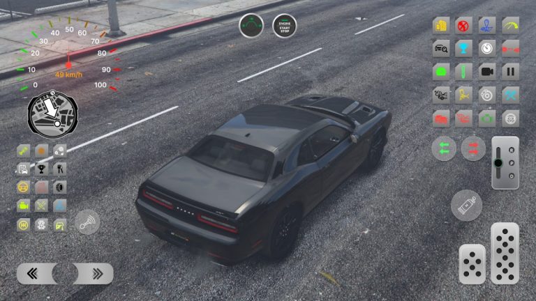 Dodge Demon Hellcat Simulator для Android — скриншот 3