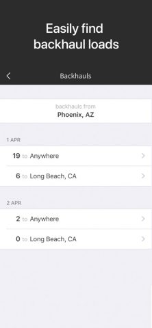 Doft Load Board, Truck Loads для iOS — скриншот 4