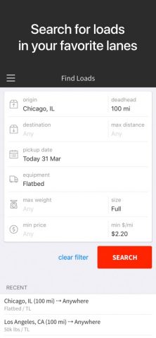 Doft Load Board, Truck Loads для iOS — скриншот 5