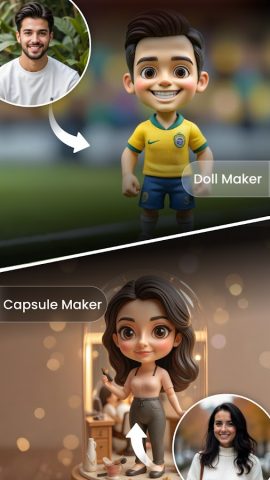 Doll Maker: 3D Doll Figure Toy для Android — скриншот 2