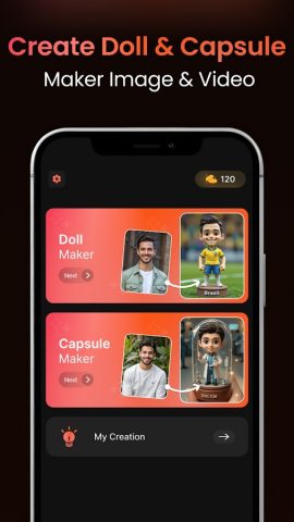 Doll Maker: 3D Doll Figure Toy для Android — скриншот 3