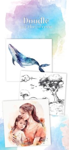 Doodle на экране — Рисование для iOS — скриншот 1