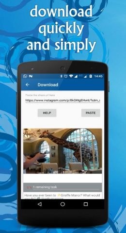Downloader for IG для Android — скриншот 3