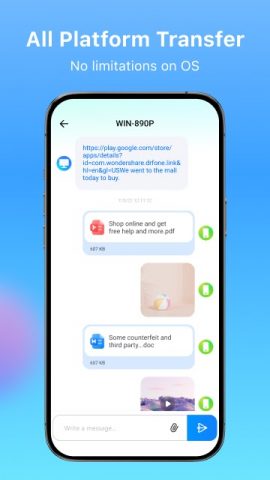 Dr.Fone Link для Android — скриншот 5