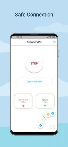 Dragon VPN для Android — скриншот 3