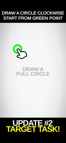 Draw Perfect Circle Challenge! для iOS — скриншот 3