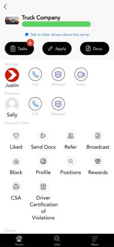 Driver Pulse by Tenstreet для iOS — скриншот 3