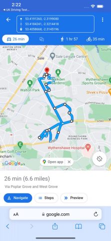 Driving UK Test Routes для iOS — скриншот 4