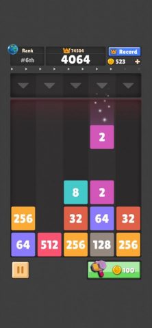 Drop The Number : Merge Puzzle для iOS — скриншот 4