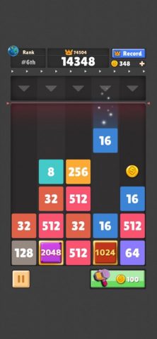 Drop The Number : Merge Puzzle для iOS — скриншот 5