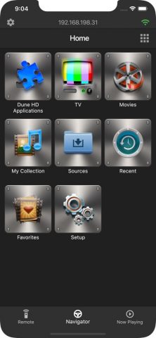 Dune Control для iOS — скриншот 1
