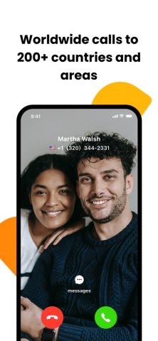Duo Phone Number — 2-й номер для iOS — скриншот 1