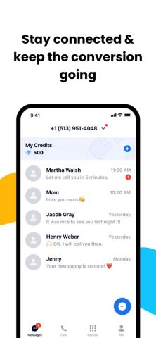 Duo Phone Number — 2-й номер для iOS — скриншот 4