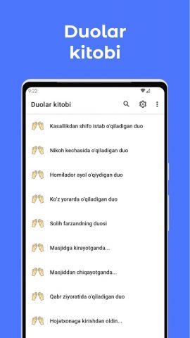 Duolar kitobi (o’zbekcha) для Android — скриншот 1