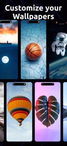 Dynamic Notch Wallpapers для iOS — скриншот 1