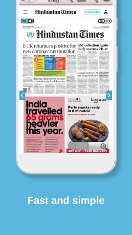 EPaper Today — News & Novels. для Android — скриншот 3