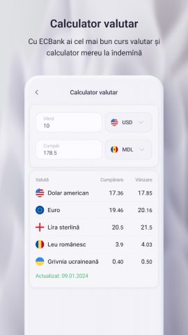 ECBank для Android — скриншот 3