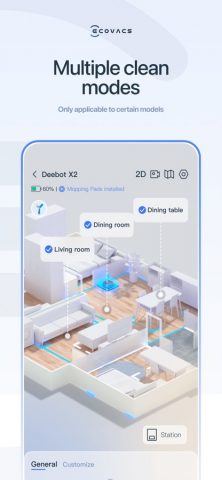 ECOVACS HOME для iOS — скриншот 2