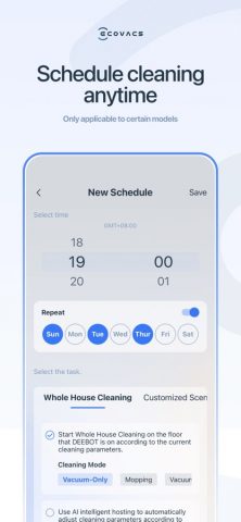 ECOVACS HOME для iOS — скриншот 3