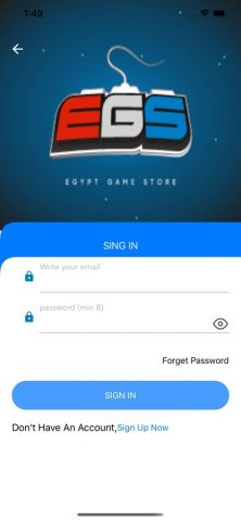 EGS для iOS — скриншот 1