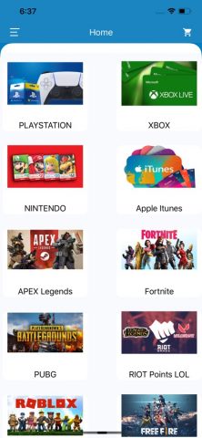 EGS для iOS — скриншот 3