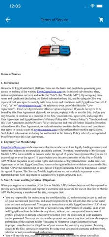 EGS для iOS — скриншот 5