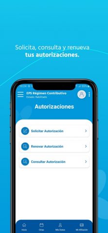 EPS Sanitas для iOS — скриншот 3