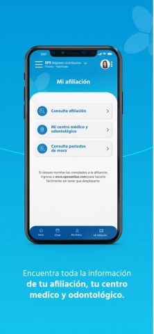 EPS Sanitas для iOS — скриншот 5