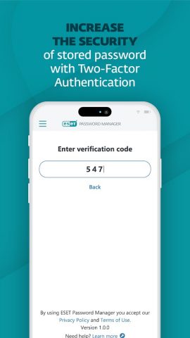 ESET Password Manager для Android — скриншот 3