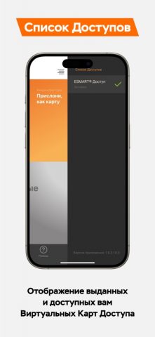 ESMART® Доступ для iOS — скриншот 3