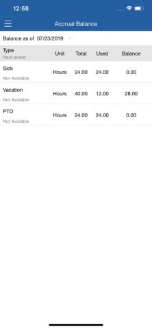 ESS 41 — Reflexis One для iOS — скриншот 4