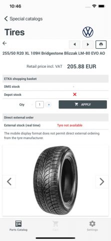 ETKAmobile для iOS — скриншот 3