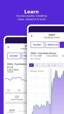 E*TRADE: Invest. Trade. Save. для Android — скриншот 5