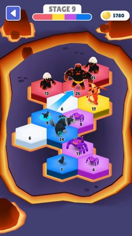 Monster Evolution Wars для Android — скриншот 5